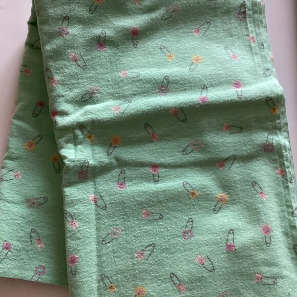 3 Baby Boy Flannel Fabrics Material Quilting Sewing Crafting - Picture 2 of 6